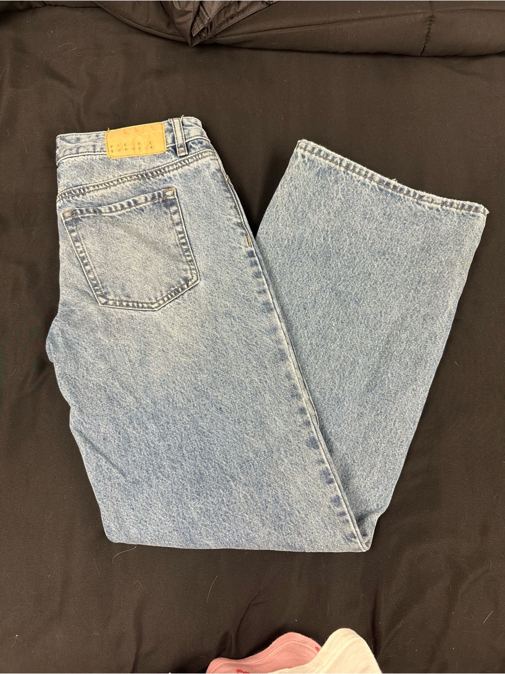 PacSun Women's Blue Straight Leg Jeans